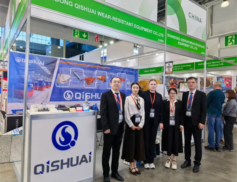 Компанія Shandong Qishuai прибула на стенд A3063 у залі 1 Mining World Russia. Ми раді вітати вас на нашому стенді для дискусій.